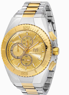 TechnoMarine Chronograph Men's Quartz Watch 48mm, Two-Tone Bracelet, 200m