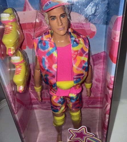 Barbie The Movie Ryan Gosling Ken Doll Inline Roller Skating Outfit Colorful NIB - Picture 2 of 4