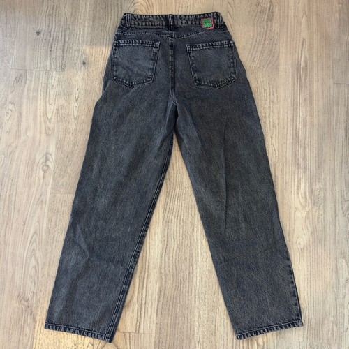 Empyre Tori Skate Jeans Gr. 6 Faded Black Denim Retro Y2K Baggy Lesen - Bild 10 von 10