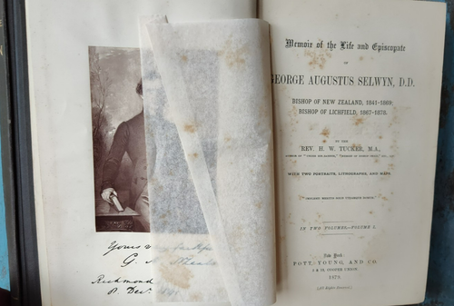 Life of George Selwyn Bishop of New Zealand & Lichfield 1879 Maori Wars 2 Vols - Picture 4 of 8