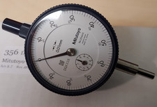 319-333 "Quantity of 4" Mitutoyo 2046S-L Dial Indicator .01 Res 10mm Travel