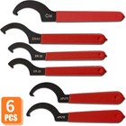 6pcs Coilover Spanner Wrench Set Coilover Wrench Cshape Spanner Wrench Shock New