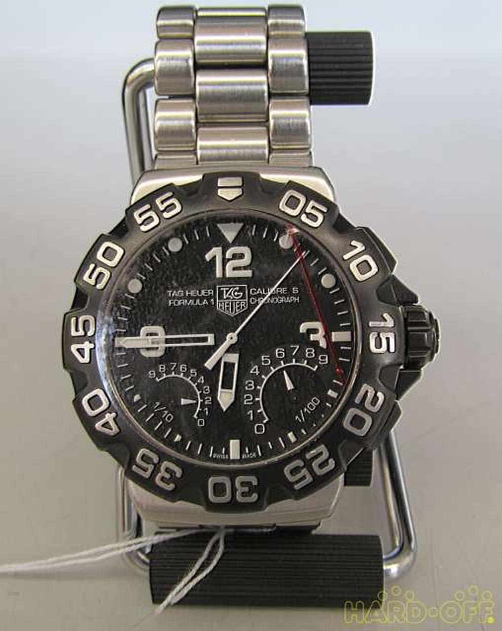 Tag Heuer Calibre S Formula 1 Chronograph CAH7010 Black Dial Watch