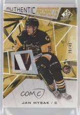 2021-22 Upper Deck SP Game Used CHL Edition Gold 20/49 Jan Mysak #56 Patch q2l