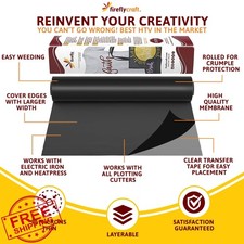 Firefly Craft HTV Vinyl Bundle Heat Transfer Iron On 10 Sheets 12"x20"