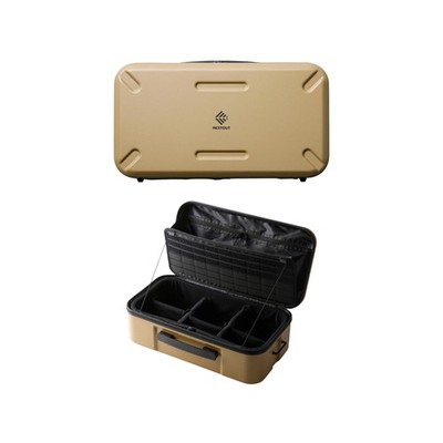ELECOM NESTOUT Gear Storage Case, Lightweight Hard Shell Organizer, Water-Res...