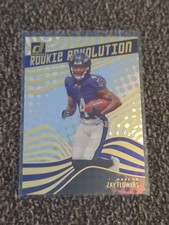 2023 Panini Donruss - Rookie Revolution Zay Flowers #RR-16 (RC) Baltimore Ravens