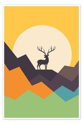 Poster Hirsch - Andy Westface