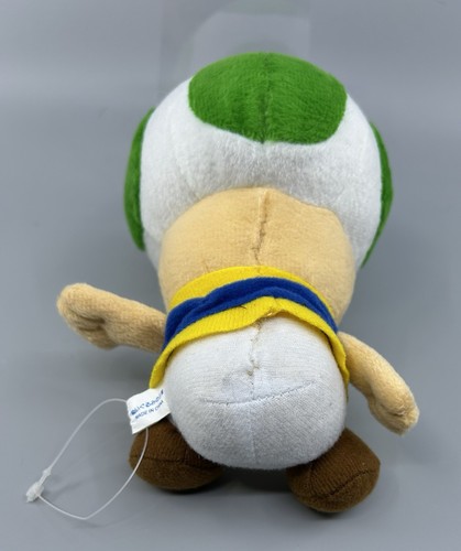 Vintage Green Toad Super Mario Party 5 Plüschtier Sanei Hudson Soft 2003 Nintendo - Bild 5 von 11