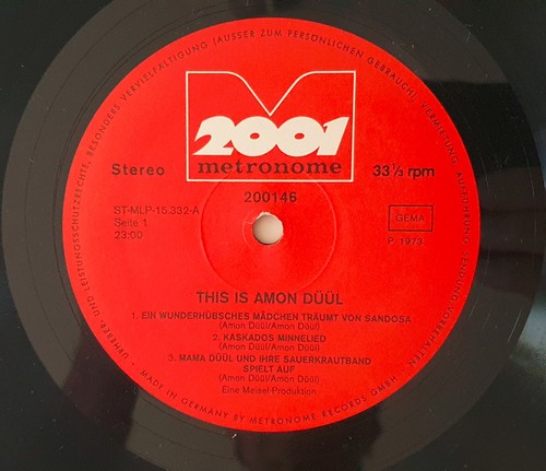 AMON DÜÜL / TRIUMVIRAT - 2 x LP - THIS IS / OLD LOVES DIE HARD - BEIDE DEFEKT - Bild 6 von 24