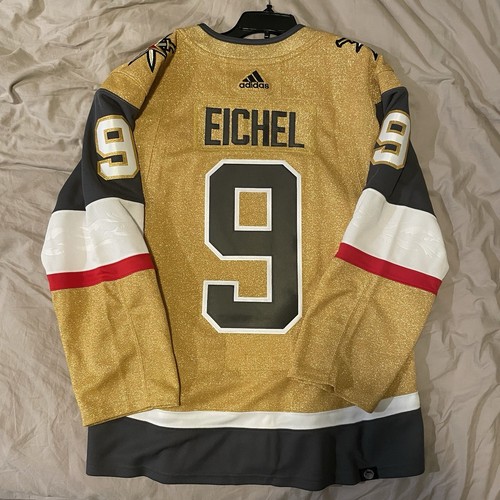 Adidas NHL Las Vegas Golden Knights Jack Eichel Jersey H60109 Size 46 Gold - Bild 4 von 4