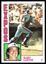 Gary Carter 1984 Topps #450 Montreal Expos MLB READ FREE SHIPPING AutographDen