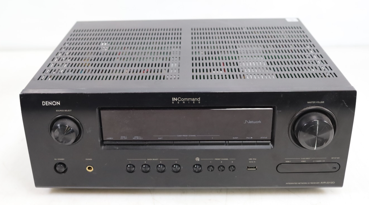 DENON AVレシーバー Denon AVR 2312CI 7.2 Channel 135 Watt Receiver for sale online | eBay
