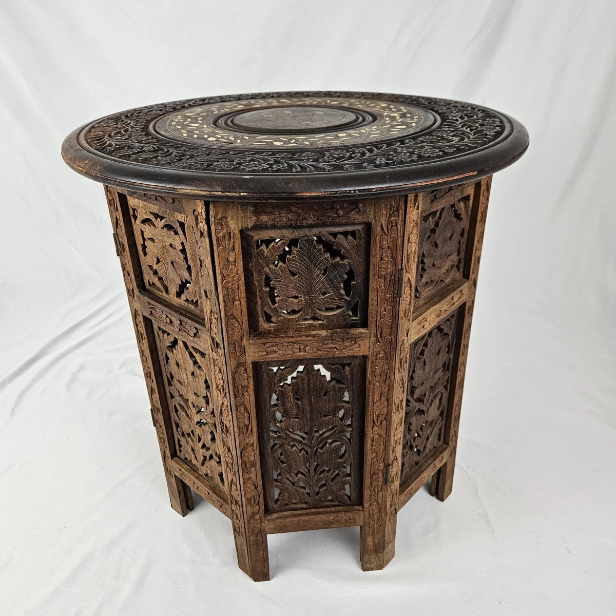 Octagon End Table In Antique Tables (1950-Now) for sale | eBay