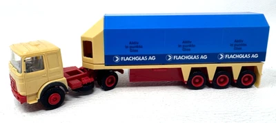 Herpa 818222 H0 Flachglas AG - MAN F8 - Glastransporter - H0 HO 1:87 - Bild 1 von 4