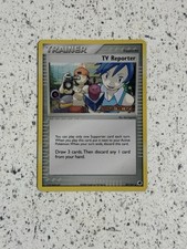 TV Reporter Reverse Holo Uncommon EX Dragon Frontiers 82/101 Ken Sugimori HP DMG on eBay