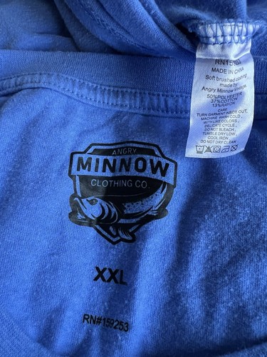 PABST BLUE RIBBON BEER Official Men's Blue Retro PBR Logo T-Shirt Size 2XL - Bild 5 von 5