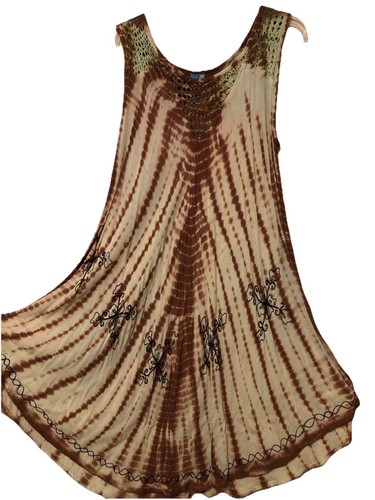 Hippie/Bohemian Dresses Asst. Lot Of 5 All one size or XL. See Pics