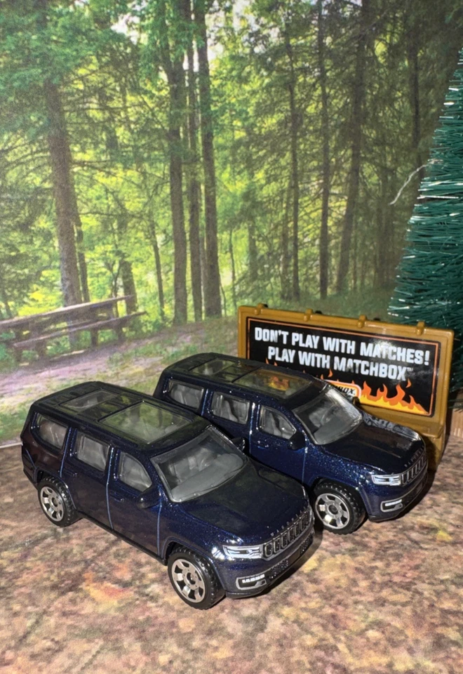 Lote de 2 Matchbox 2022 Jeep Wagoneer Nuevo Suelto Recién Sacado del Paquete Diecast 1:64 Foto 4 de 4