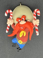 Vintage 1994 Hallmark Keepsake Yosemite Sam Ornament Looney Tunes Christmas Box