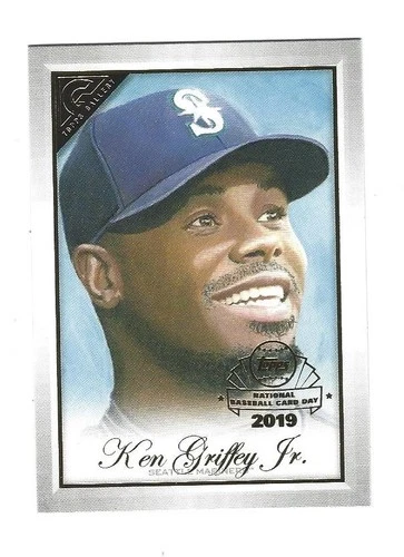 2019 TOPPS GALLERY KEN GRIFFEY, JR. NATIONAL BASEBALL CARD DAY STAMP #GP-KG