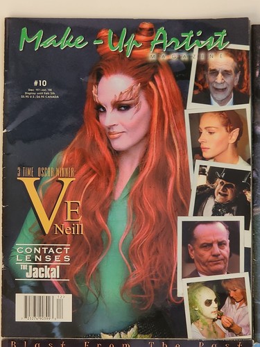 Make-Up Artist Magazine Issues #10-19 Set of 10 Star Wars Babylon 5 - Imagen 2 de 13