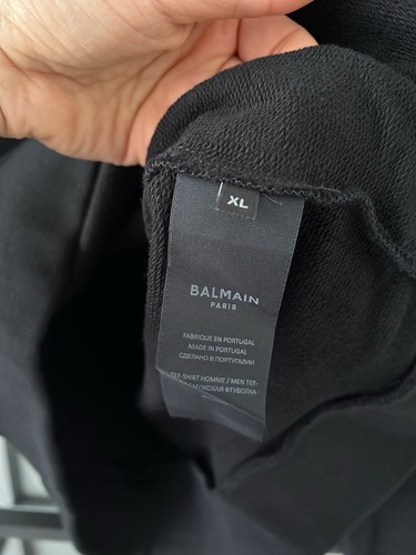 Neu Balmain Paris Classic Kapuzenpullover Hoodie Gr XL - Bild 3 von 12