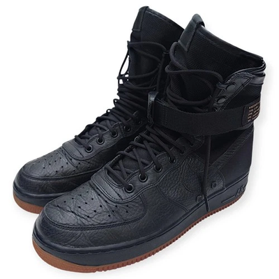 Nike Sf Air Force 1 Boots Black Gum 864024-001 Men's Size | eBay
