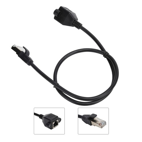 Networks Cable Extension Male To Female With Screw Hole Fixable Adapter Cable CB - Afbeelding 9 van 28
