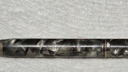 "... By the Makers of EVERSHARP" BANTAM Pearl Flakes in Grey + Maroon/PBT Pencil - Picture 15 of 17
