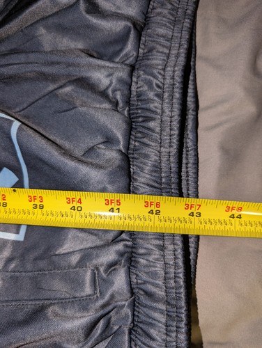 Pantaloni da allenamento UFC uomo nylon gamba dritta taglia large MMA nuovi fuori borsa - Foto 6 di 6