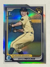 2024 Bowman Draft - Chrome Bryce Meccage #BDC-94 Refractor (RC)
