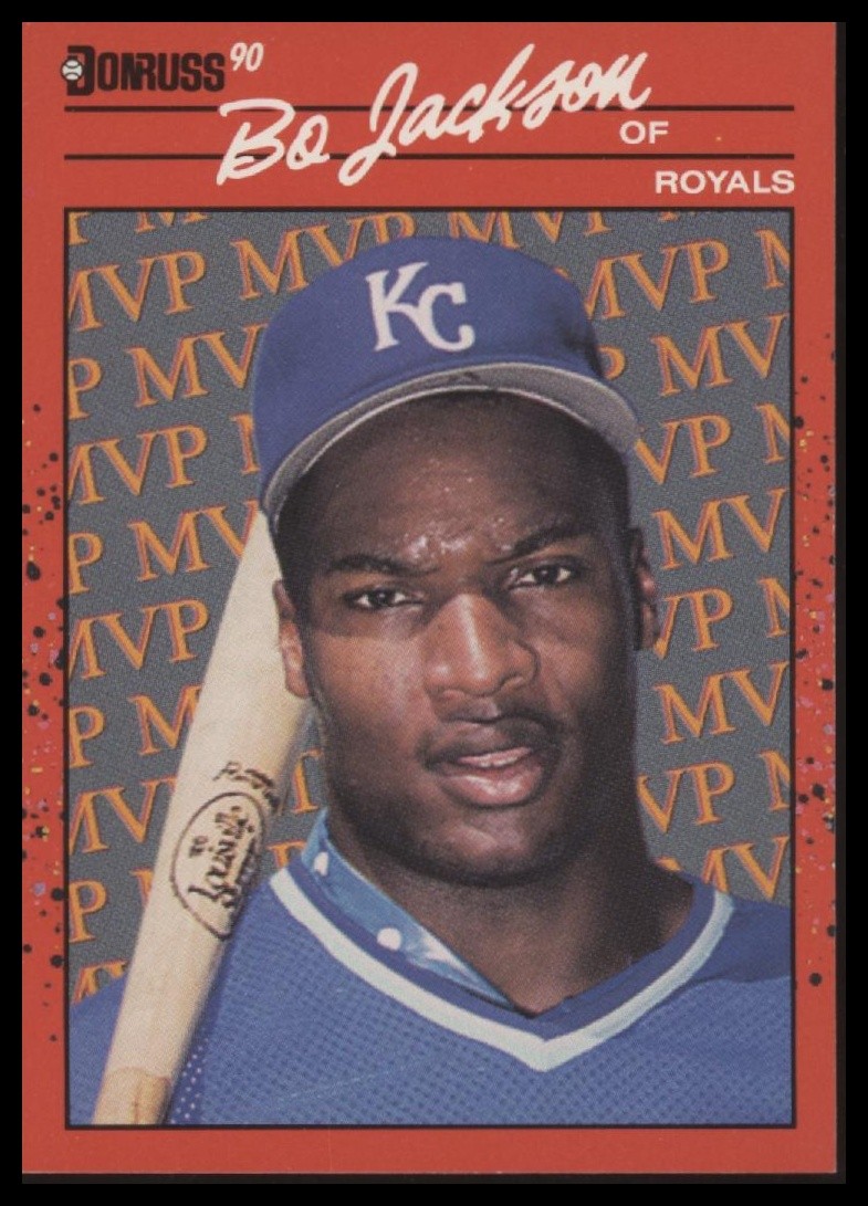 1990 Donruss #BC-1 Bo Jackson Bonus MVP's