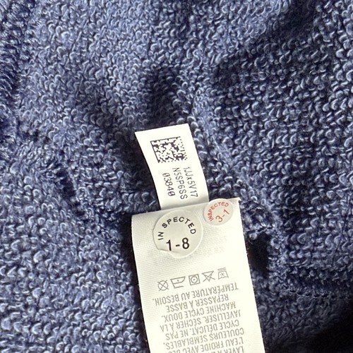 Aerie Oversized Sweatshirt Blue V Neck Drawstring Womens Size Large Brand New - Picture 7 of 9
