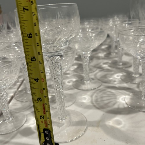 1 Stck. Stuart Rhythm Kristall Stielglas 7" x 3" - Bild 2 von 6