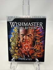 Wishmaster 1-4 Blu ray OOP slipcover Vestron Video Collect Series