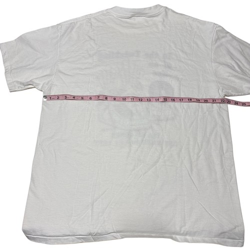 Vintage 90s Air Jesus Religious Shirt XL Rapture Get Right Or Get Left Sneaker SS - Bild 8 von 9