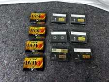 4x TDK DVM Mini-DV 60  Tapes Digital Video Cassette NEW + 6 Used Tapes