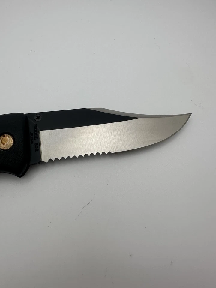 Browning 602 Folding Knife Japan Plastic Grip Titanium Lock Nice 3.75” Blade - Image 2 of 4