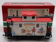 LGB 4165 G Scale Circus 4-Wheel Caboose EX/Box