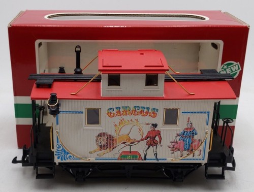 LGB 4165 G Scale Circus 4-Wheel Caboose EX/Box - Picture 1 of 4