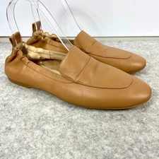 Everlane The Day Loafer Caramel Brown Leather Womens 7.5