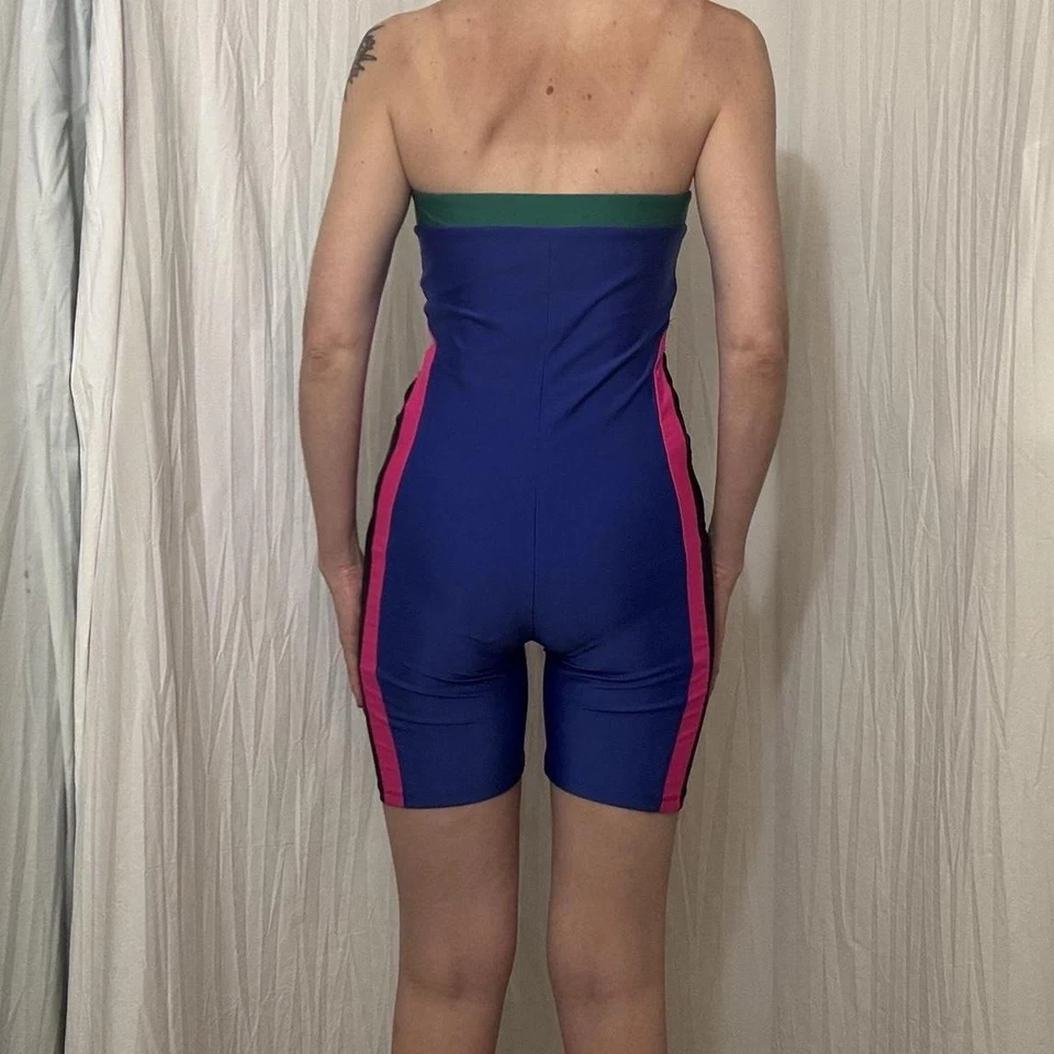 Mono Honda Racing And Forever 21 azul de una pieza talla mediana sin mangas Foto 2 de 4