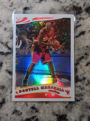 2006 Topps Chrome NBA #157 Donyell Marshall /999 Refractor Cavaliers