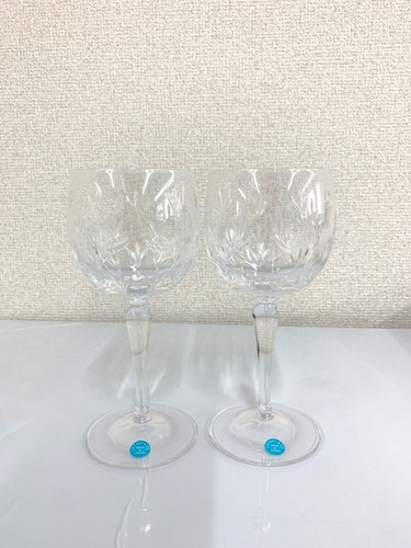 Tiffany & Co. Floret Crystal Wine Glass Set Of 2  Unused, Open Box Condition - Picture 6 of 9
