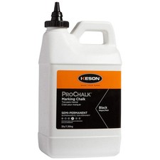 KESON 103BLACK Marking Chalk,Standard,Black,3 lb. 6XGL7