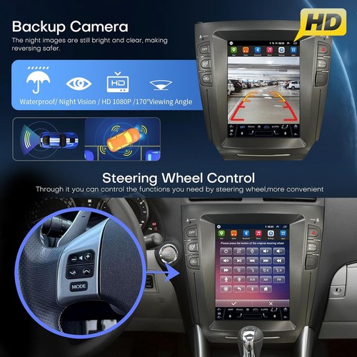 Lexus IS250 IS300 IS350 2006-2012 actualización estéreo 2 GB+32 GB - Imagen 4 de 9