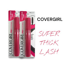 COVERGIRL Professional Super Thick Lash 210 Black Brown Mascara LOT OF 2