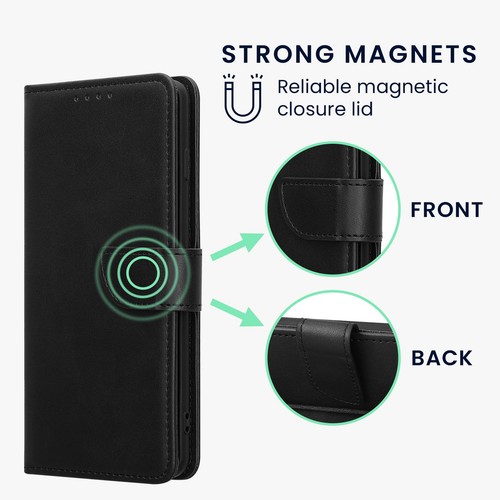 Coque portefeuille en simili cuir pour Samsung Galaxy S10 - Afbeelding 5 van 9
