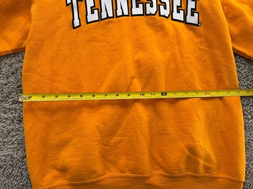Champion Tennessee Vols Sweatshirt Medium Orange Crewneck Pullover Embroidered - Picture 8 of 10
